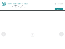 Tablet Screenshot of indongogroup.com